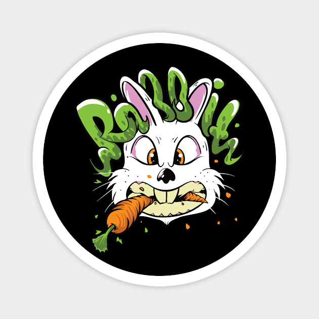 Rabbit Magnet by driedsnot